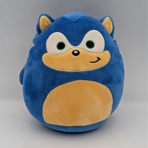 Sonic the Hedgehog Squishmallow Plush 8" Blue Sega Jazwares Kids Stuffed Soft